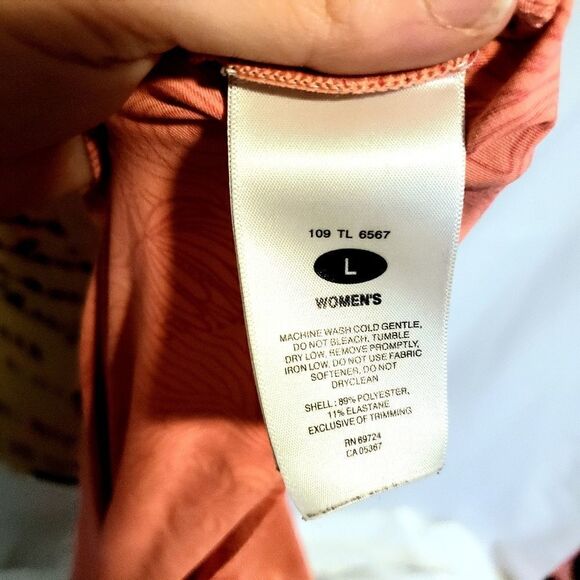 Columbia | Floral Print Coral Top - Picture 4 of 6